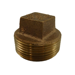 ACR Industries 44-655 Square Head Pipe Plug Fitting, Bronze - 1 inch