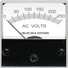 Blue Sea 8245 0-250 Volt AC Analog Micro Voltmeter