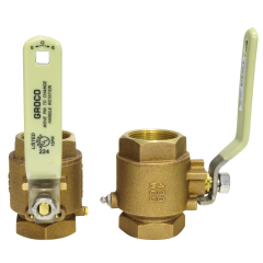 1/2" NPT Bronze Ball Valve GROCO-IBV-500_LG
