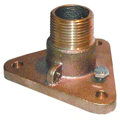 Groco IBVF-1250 Bronze 1-1/4 Inch Flange Adapter