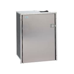 Isotherm 1090BC7NK0000 Cruise 90 Stainless Steel Deep Freezer, Left Swing - AC/DC