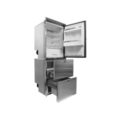 Isotherm C320ANEIA3B112AA Cruise 320 Combi Stainless Steel Fridge/Fridge/Fridge