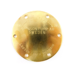 Johnson Pump 01-42441 Raw Water Pump End Cover Plate