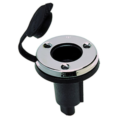 Perko 1045P00DP 2 Pin Marine Pole Light Plug-In Base