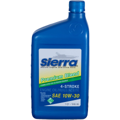 Sierra 18-9420-2 1 Quart 10W-30 4-Stroke Marine Engine Oil